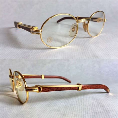 wood frame cartier replica|authentic cartier glasses wood frame.